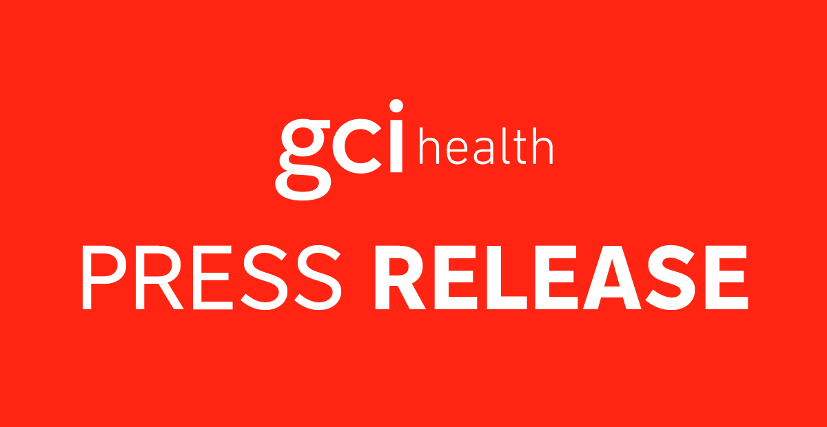 GCI Health press release graphic